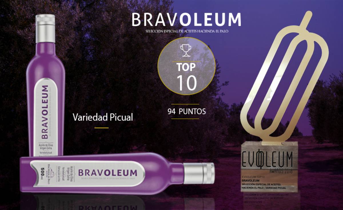 Bravoleum Variedad Picual en el Top 10 de Evooleum Awards 2018