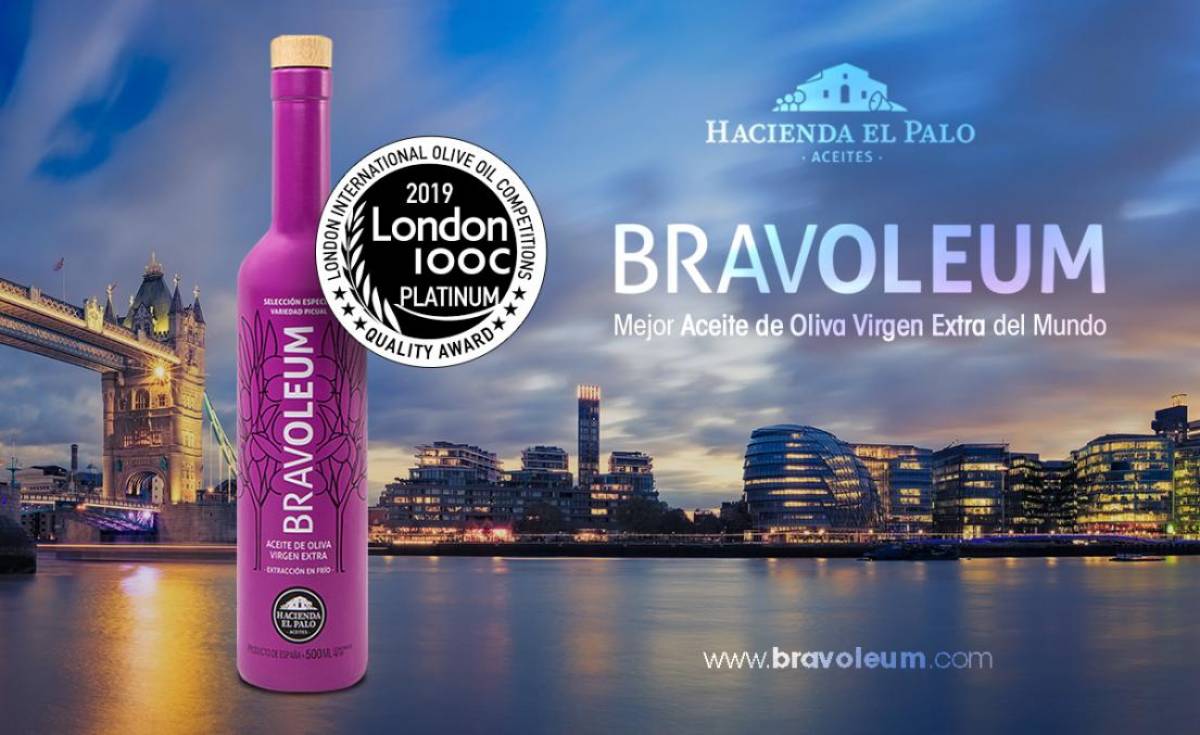 Medalla de Platinum para Bravoleum en London International Olive Oil
