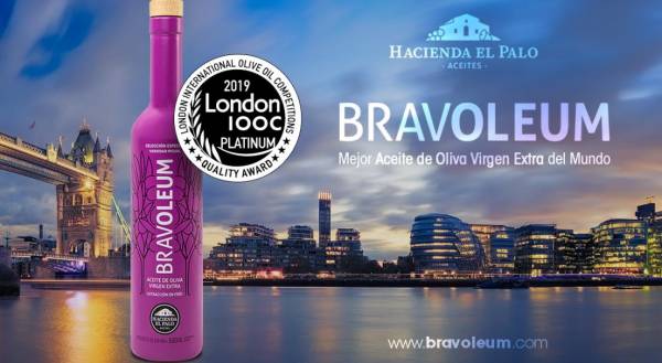 Medalla de Platinum para Bravoleum en London International Olive Oil